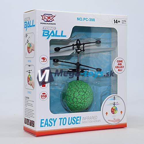 Lietajúce RC Disco guľa Flying Ball zelený