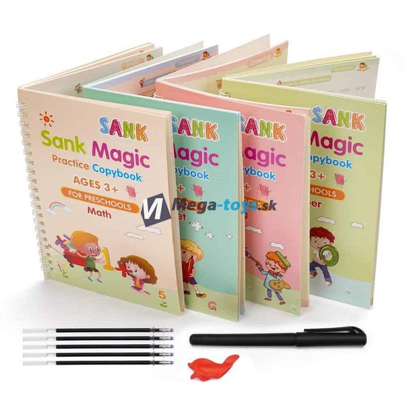 Sank Magic Book - pracovné zošity na učenie, písanie a kreslenie