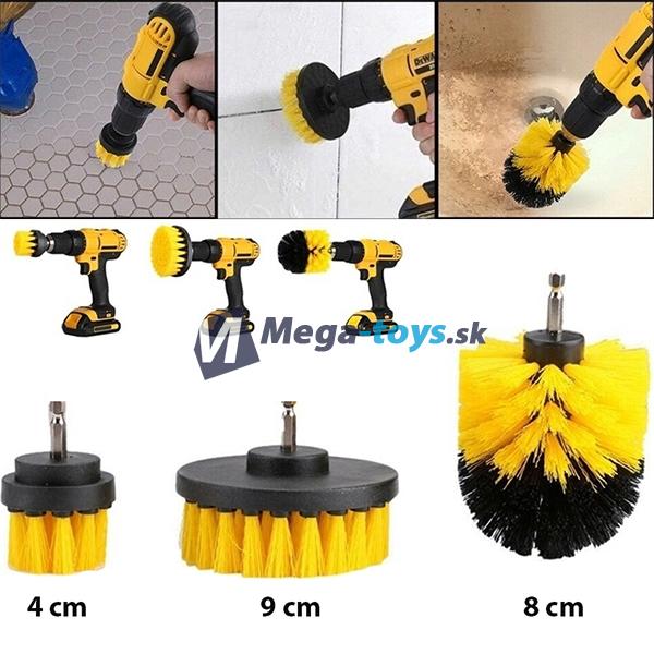 Súprava kefiek na čistenie vrtákov ISO