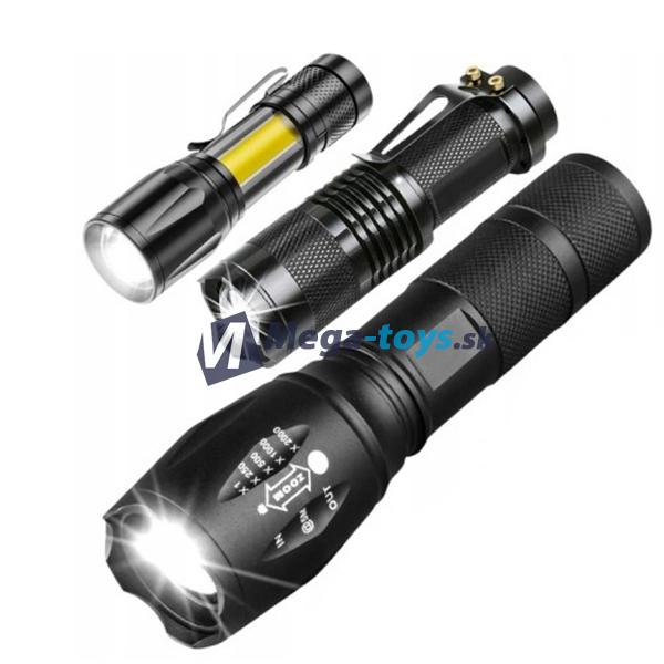 Sada 3 batérií s puzdrom Zoom