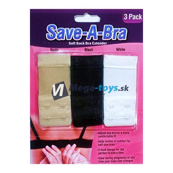 Súprava na predĺženie podprsenky 3 ks
