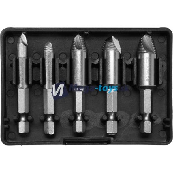 Súprava na odstránenie strhnutých skrutiek 5 ks