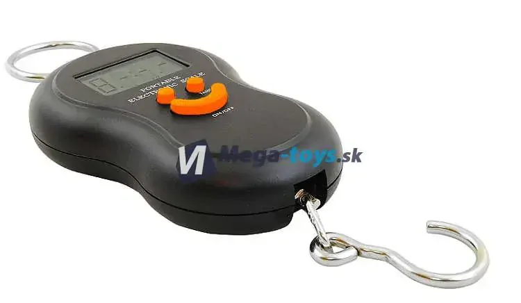 Rybárska váha na batožinu s háčikom a slučkou 50 kg