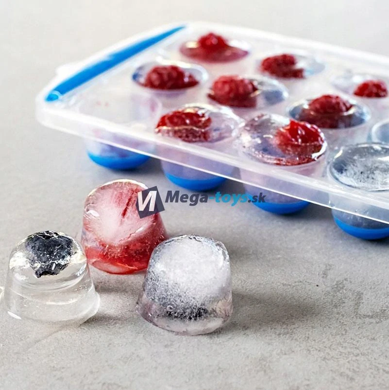 Plastové formy na výrobu ľadu so silikónom