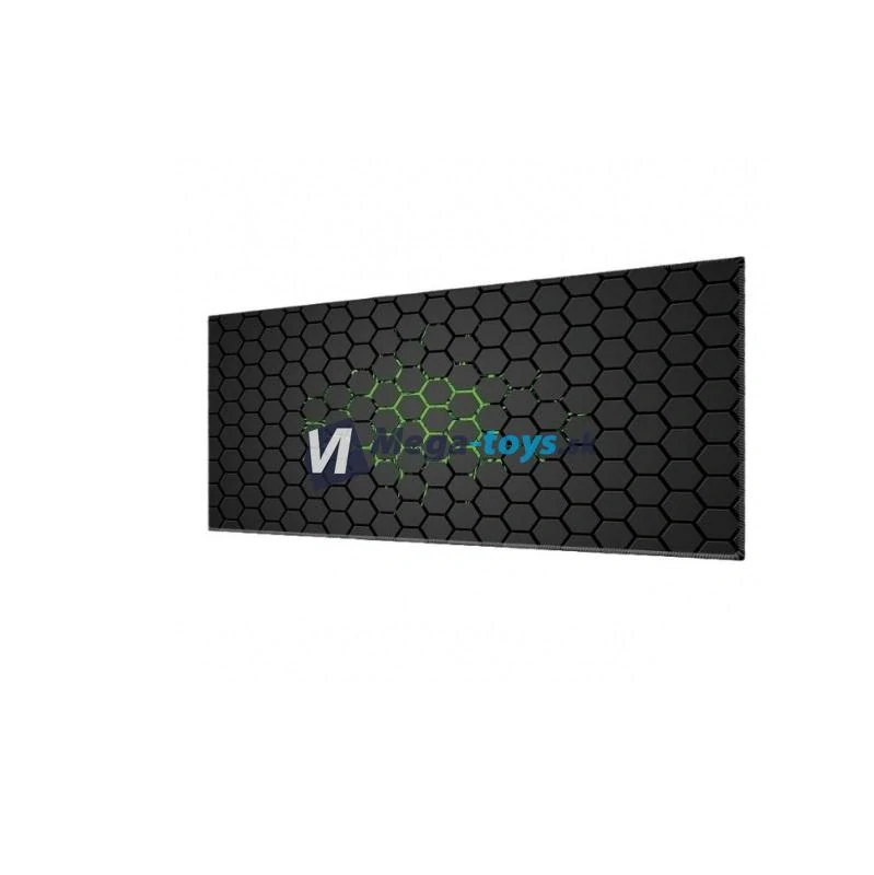 Podložka pod myš 90 x 40 cm čierna-zelená