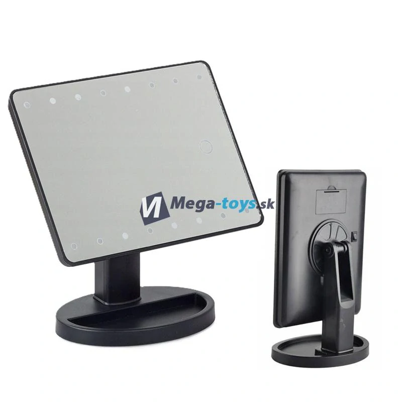 Osvetlené kozmetické zrkadlo 16 LED veľké