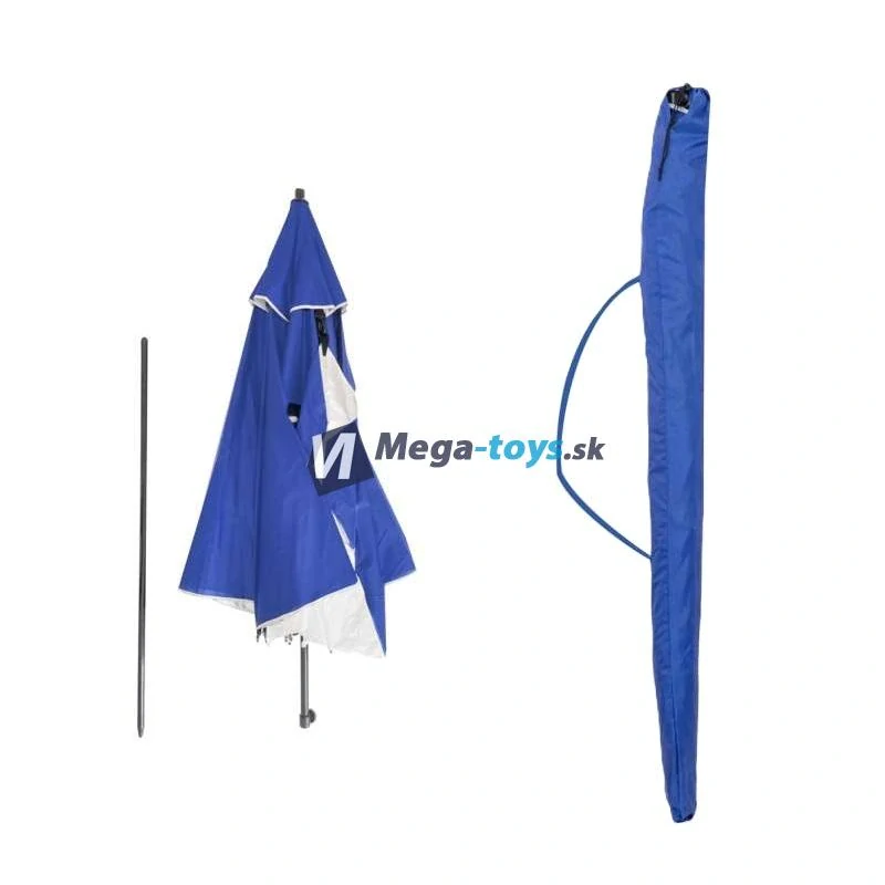 Veľký záhradný plážový slnečník 2v1