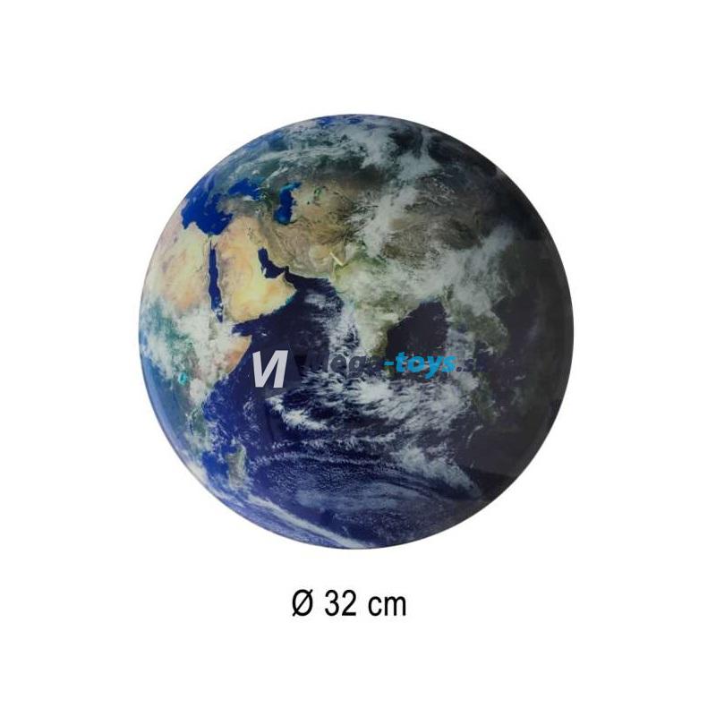 Nástenné hodiny planéta modrá - Zem 32 cm