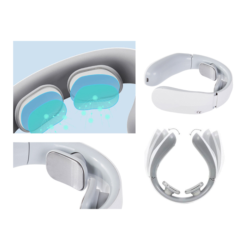 Elektromagnetický masážny prístroj na krk a chrbátát