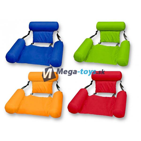 Nafukovacie skladacie kreslo na vodu
