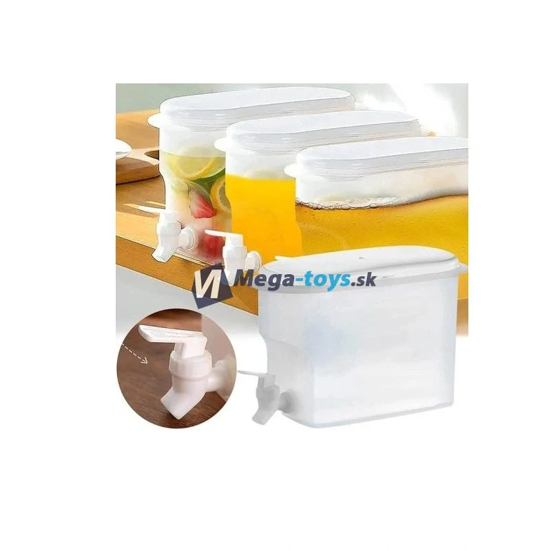 Nádoba na studené nápoje s kohútikom do chladničky 3,5L