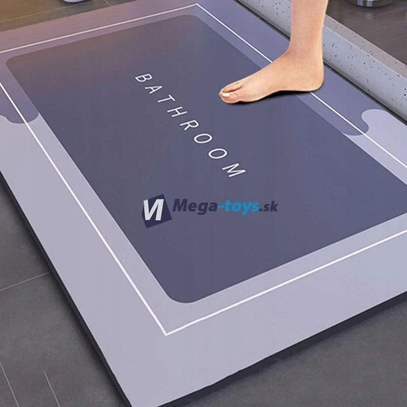 Absorpčná a rýchloschnúca sprchová rohož 40 x 60 cm obdĺžnik