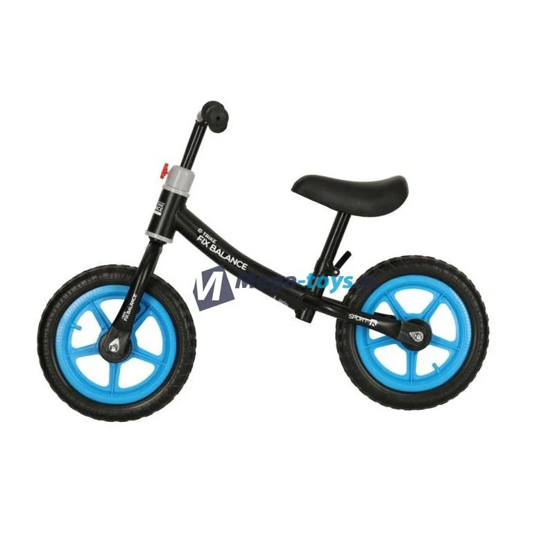 Detský balančný bicykel ultra ľahký Trike Fix čierny