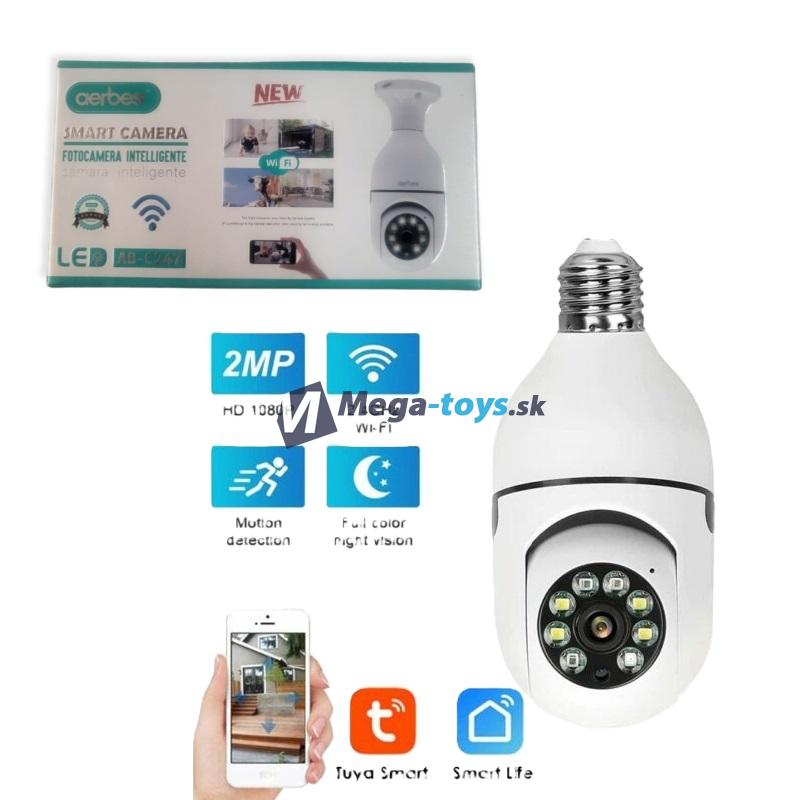360° domáca inteligentná bezpečnostná kamera LED AB-C247