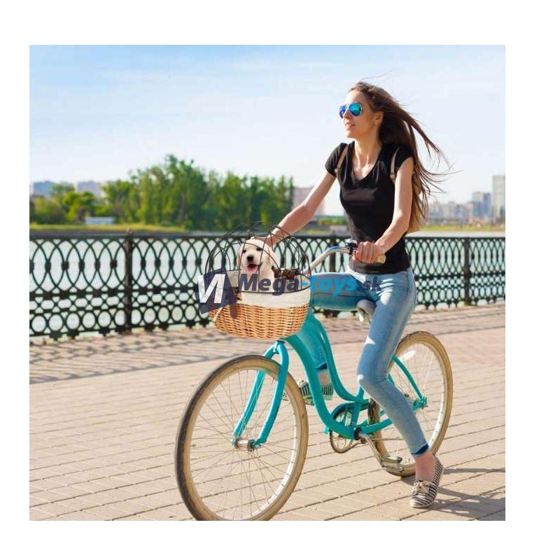 Prútený kôš pre domáce zvieratá 40x33cm