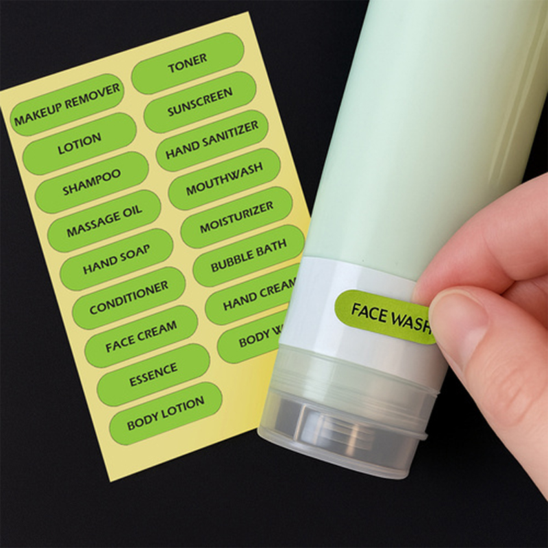 Kozmetická taška do lietadla + 4× 90 ml fľaštičky (TSA/IATA)