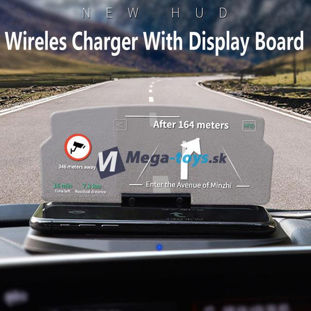 Bezdrôtová nabíjačka a navigačné projekcie Wierless Chaging
