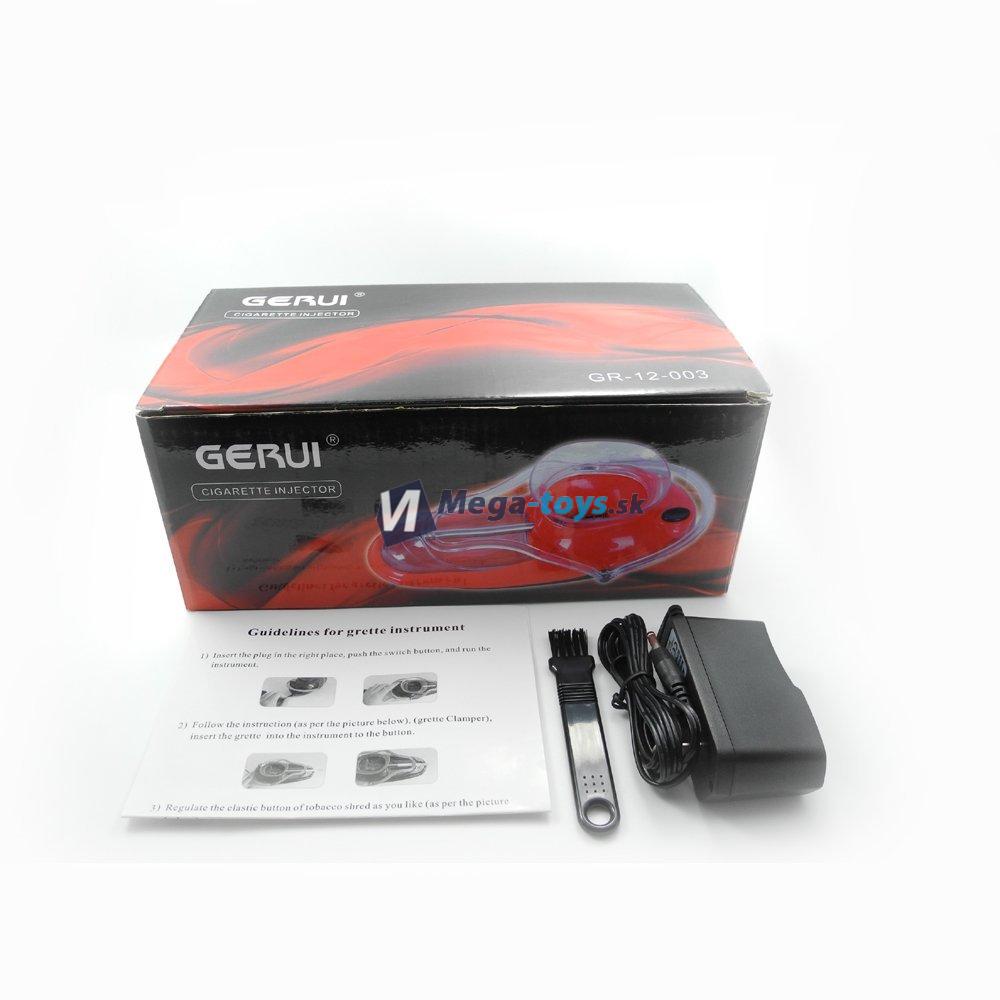 Cigaretová plnička elektrická GR-12-003 červená