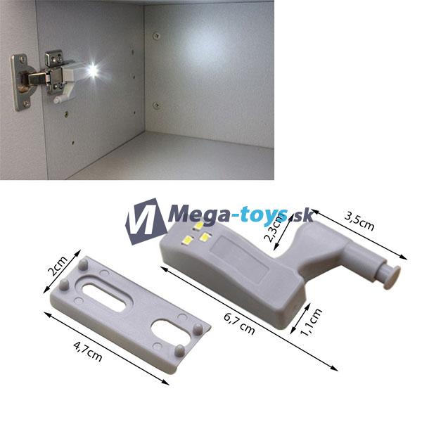 Verk 01567 Skriňové svetlo 3 LED 1 ks