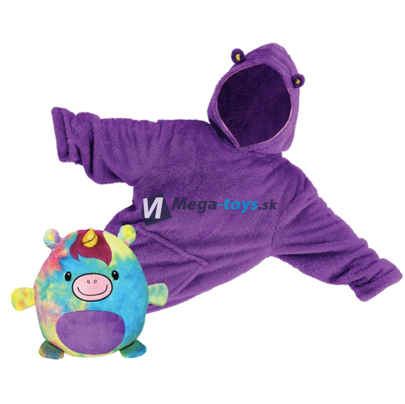 Detské pončo, vankúšik a plyšák 3v1