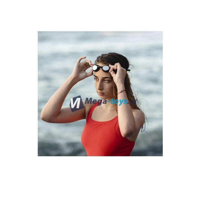 Plavecké okuliare s príslušenstvom čierne