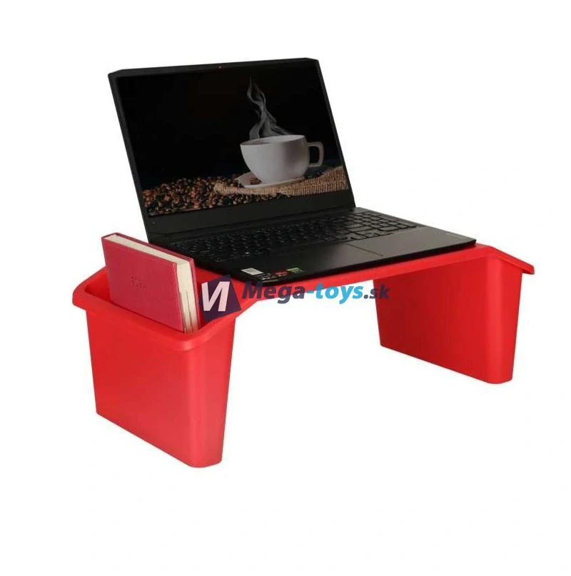 Cestovný stolík do auta pre deti s úložným priestorom z plastu