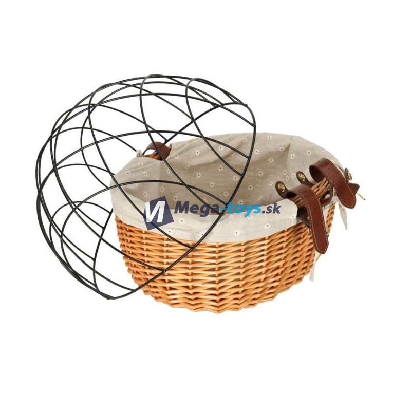 Prútený kôš pre domáce zvieratá 40x33cm