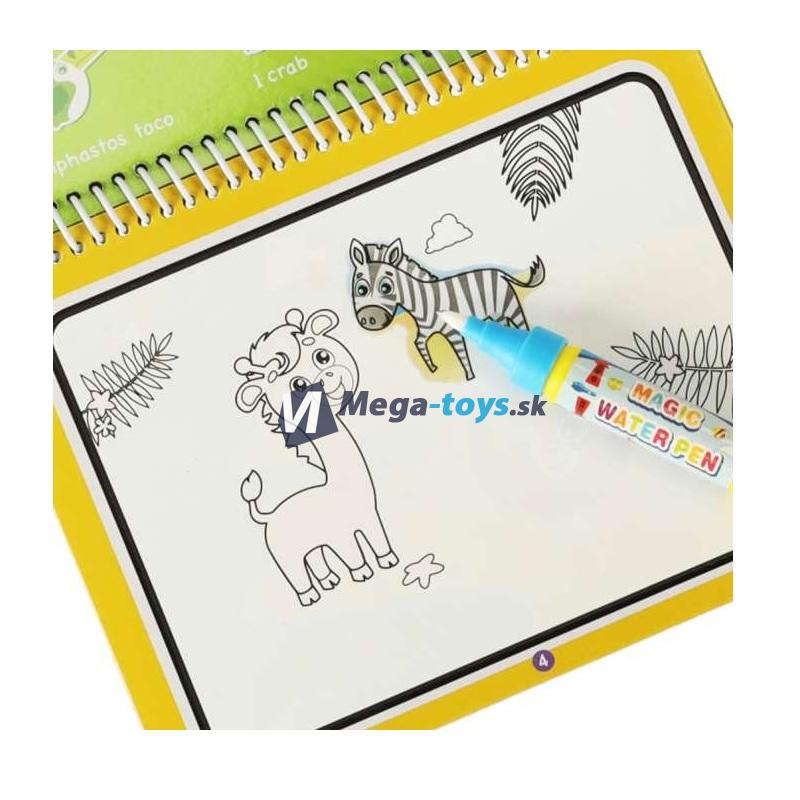 Vodové maľby fixkou - zvieratá