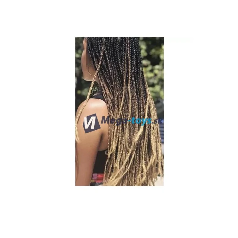 Ombré vrkôčiky zo syntetických vlasov hnedé