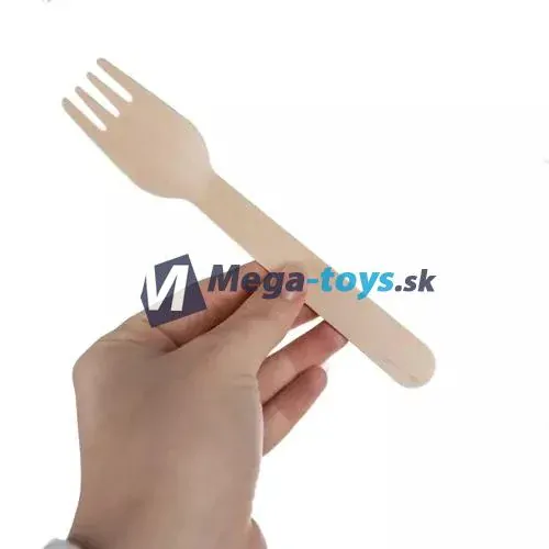 Jednorazové drevené vidličky 100 ks Ruhy