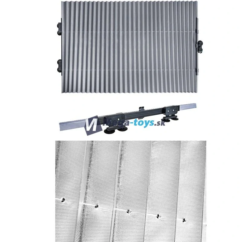 Slnečná clona roleta na čelné sklo