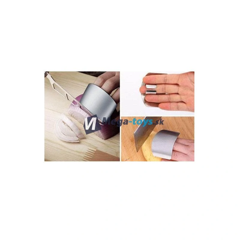 Oceľová ochrana prstov pri krájaní