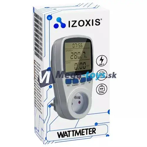 Wattmeter - merač spotreby energie
