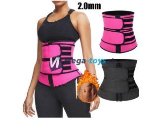 Neoprénový bedrový pás na chudnutie čierny M