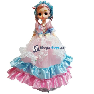 Bábika princezná Anna spieva, tancuje, svieti